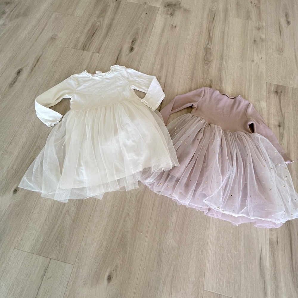 Sweater tule dress bundle.